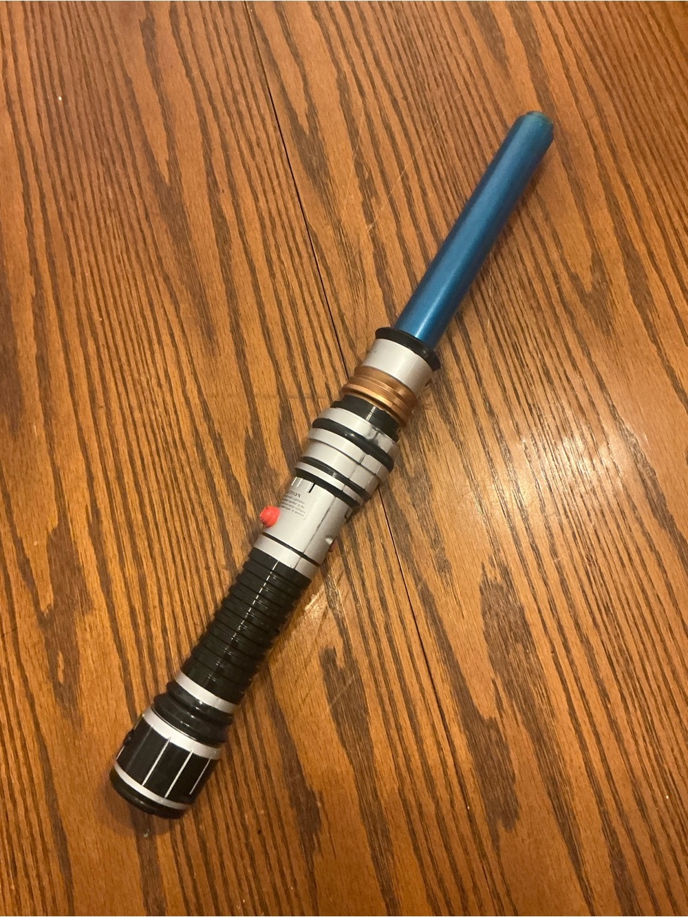 Hasbro 2009 LFL Star Wars Blue Skywalker Light Saber Electronic Sound tested